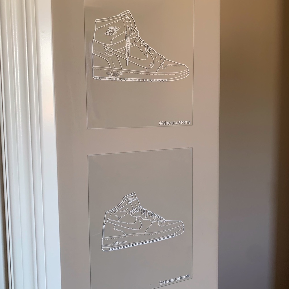 CUSTOM SNEAKER PLAQUE - Picture 3 of 5